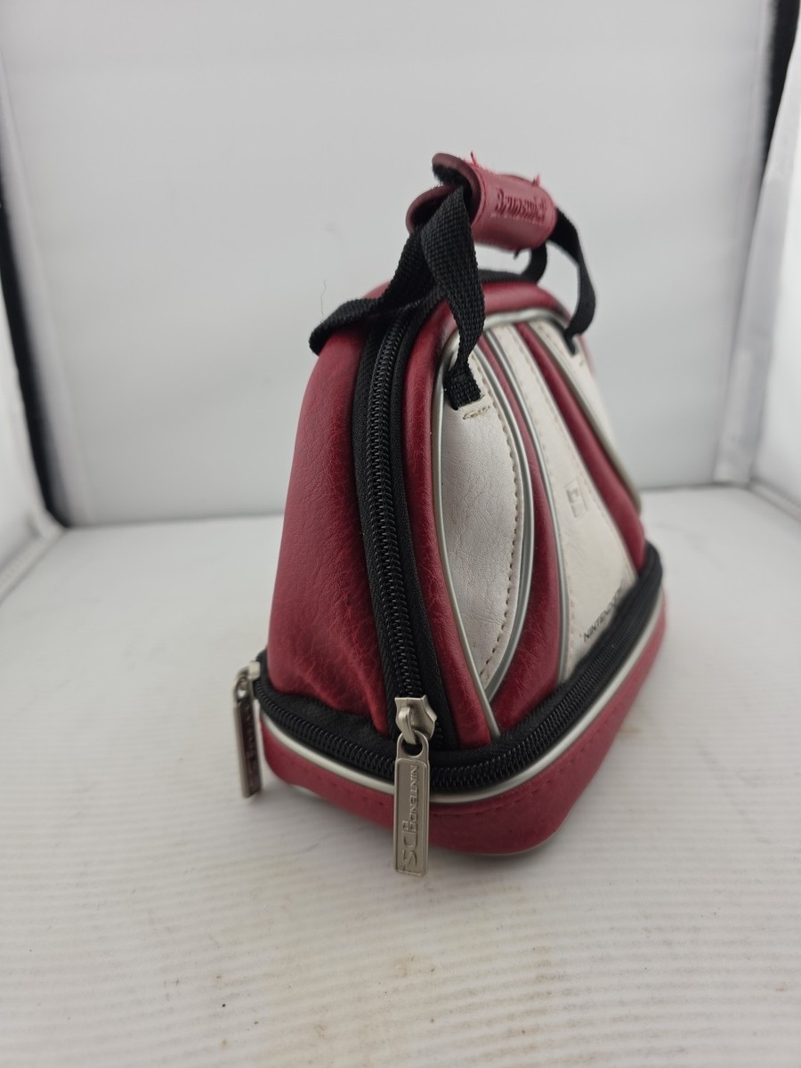 Nintendo DS Brunswick Mini Bowling Bag Zip Close Carry Case Red