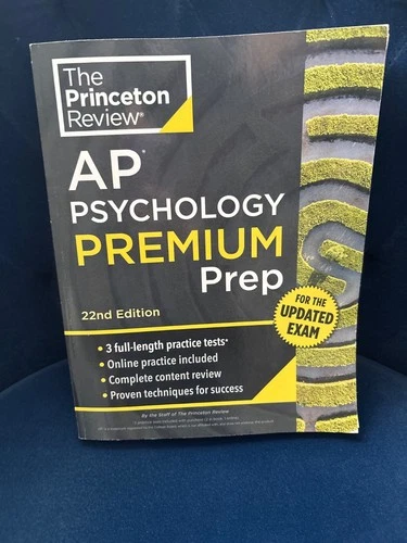 College Test Preparation Ser.: Princeton Review AP Psychology Premium Prep, 22nd