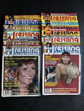 Pro Wrestling Illustrated Magazine 1989 lot 12 Entire yr Full color centerfolds