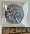 1972 SHENANDOAH: National Parks Centennial:  .999 Pure Silver Medal, Mint, 32gr.