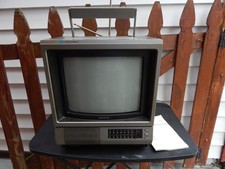 Vintage Sony Trinitron Color CRT TV Model KV-1221R Television