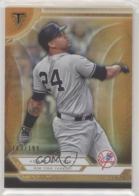 2018 Topps Triple Threads Amber 160/199 Gary Sanchez #23 6fs