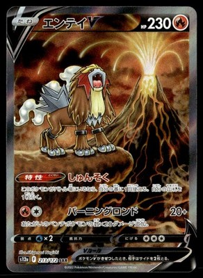 Entei V - Special Art Rare S12a: VSTAR Universe 213/172 Japanese