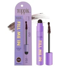 Toppik Fill Me In Hairline Filler, Hair Color Root Touchup, Hair Fibers Wand,...