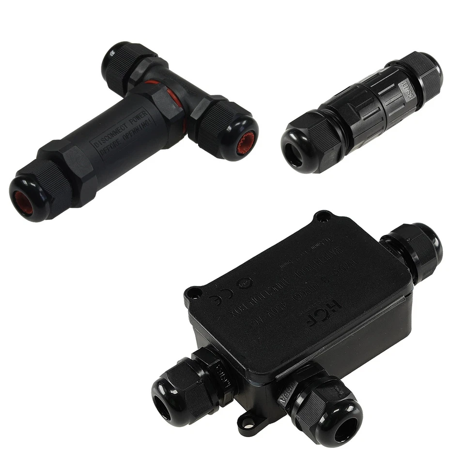 AFELD ELEKTRO Conector de cable IP68 para exteriores manguito de cable manguito lata manguito de conexión manguito de derivación