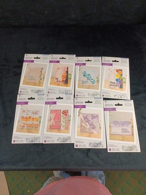 Gemini Crafters Companion  Edge'able Die Lot Of 8 