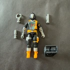 1986 HASBRO GI JOE COBRA BATS v1 YELLOW VARIANT FIGURE 100% COMPLETE TIGHT NM