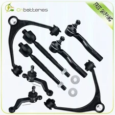 8Pc Front Suspension Kit Control Arms Tie Rods For Lexus GS300 GS400 GS430 SC430