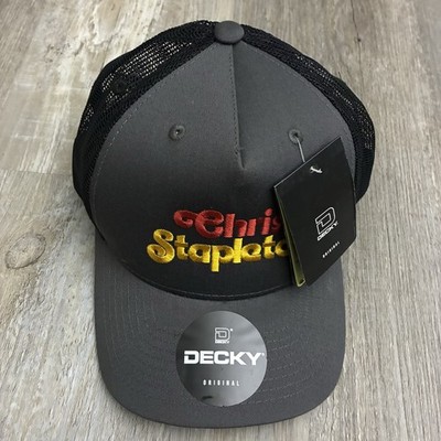 Chris Stapleton Mesh Snapback Trucker Hat Decky Original One Size Fits Most