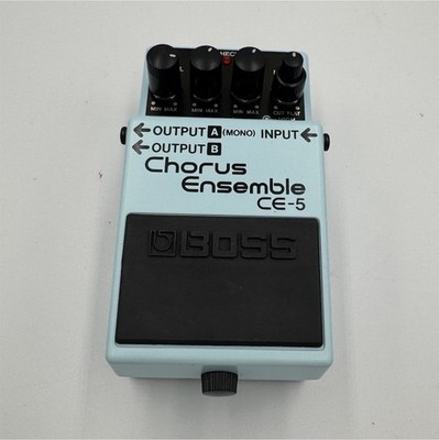 Boss CE-5 Chorus Ensemble Analog Guitar Pedal for Electric Guitar