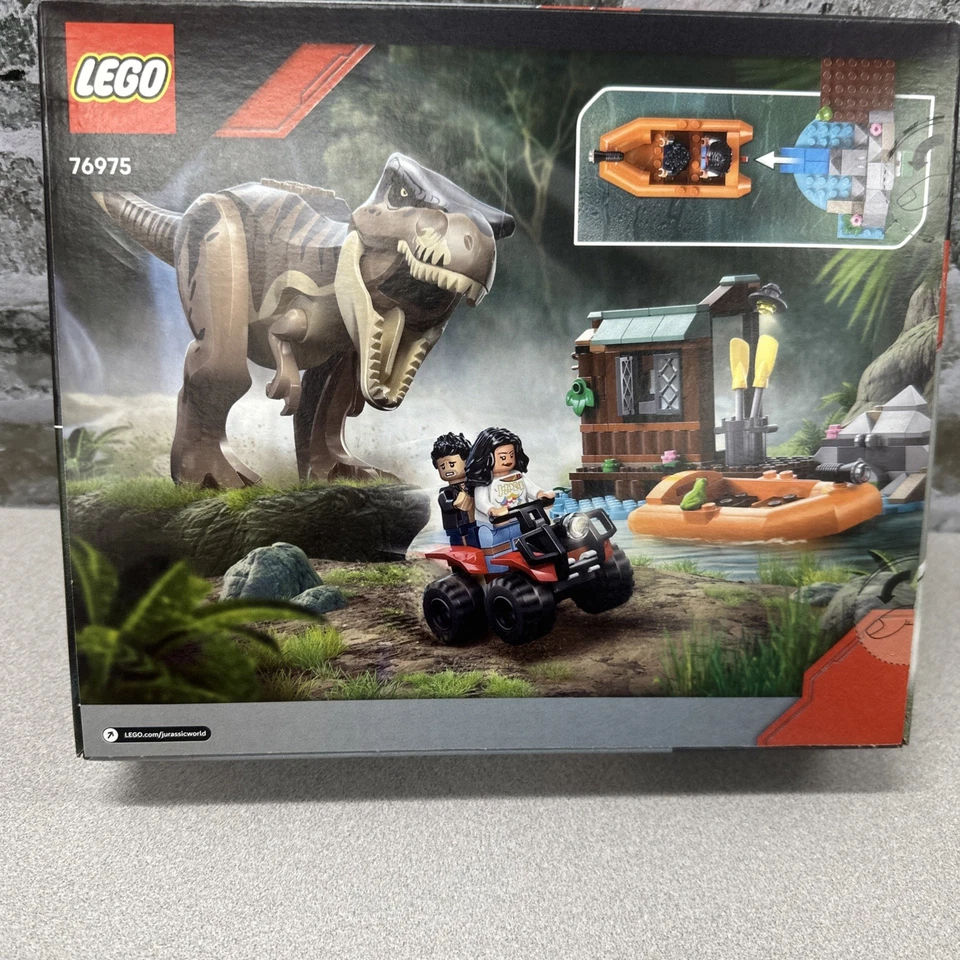 LEGO Jurassic World T Rex River Escape Dinosaurio Juguete 76975 - Nuevo y Sellado Foto 4 de 4