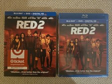 RED 2 Blu-ray  DVD  Digital With Slipcover NEW Sealed