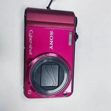 Sony Cyber-shot DSC-H70 16.1MP 10x Optical Zoom Digital Camera - Red