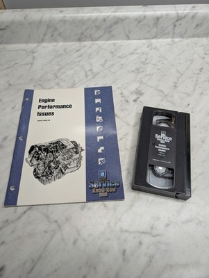 GM 18040.108 ENGINE PERFORMANCE ISSUES SERVICE KNOW HOW MANUAL REPAIR VHS