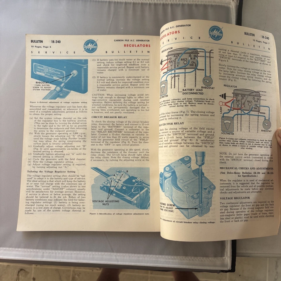 1958 DELCO REMY DR-324A ELECTRICAL EQUIPMENT OPERATION MAINTENANCE HANDBOOK - Image 4 of 4