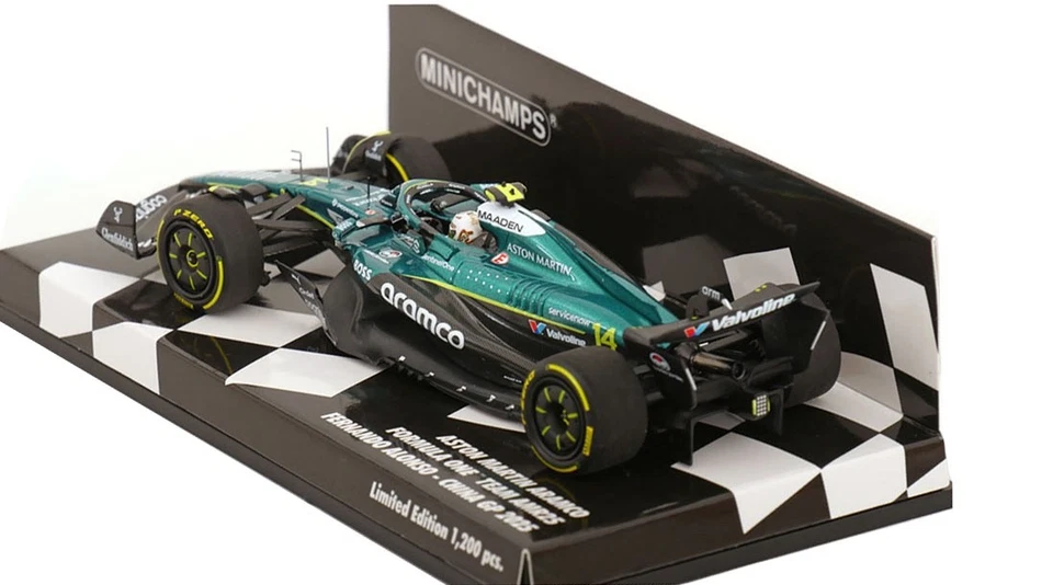 Minichamps Aston Martin China GP 2025 Eddie Jordan Tribute Fernando Alonso 1/43 - Image 2 of 4