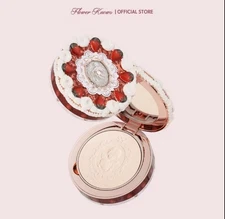 Flower Knows Strawberry Cupid Pressed Powder Ivory Beige Brand New In Box