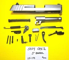 SCCY CPX-2  9mm Parts, Slide, Barrel RECOIL SPRING PLUS INTERNAL PARTS 25-175