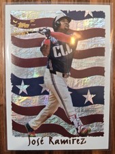 2025 Topps Archives - 1995 Topps Cyberstats Jose Ramirez #95C-19