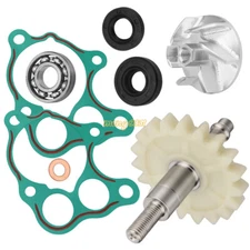 Water Pump Rebuild Kit for Honda CR500R 1986-2001 Impeller Shaft Gear W/ Gasket