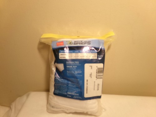 Hanes Boys White Cool Comfort Briefs - Size M - 7 pack - Picture 3 of 3