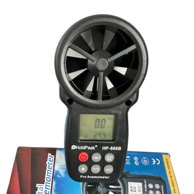 Digital Anemometer Wind Speed Meter Air Flow Meter Tester with Range 0.3~30m/s