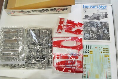 Tamiya Ferrari 312T 1/12スケール TAMIYA 1/12 FERRARI 312T F1 Racing Car Plastic Model Kit Big