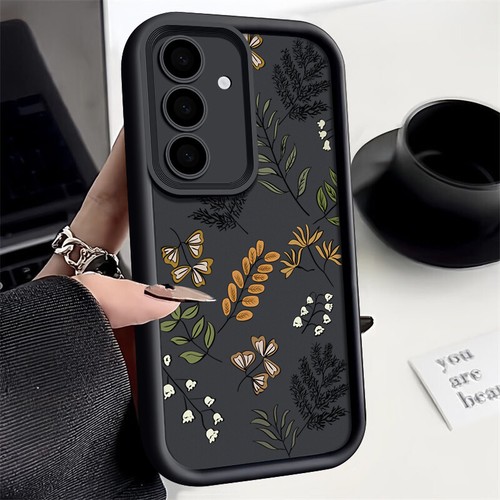 Funda de teléfono para Samsung Galaxy A15 A55 A35 A54 S25 S24 FE silicona flores cubierta - Imagen 11 de 17
