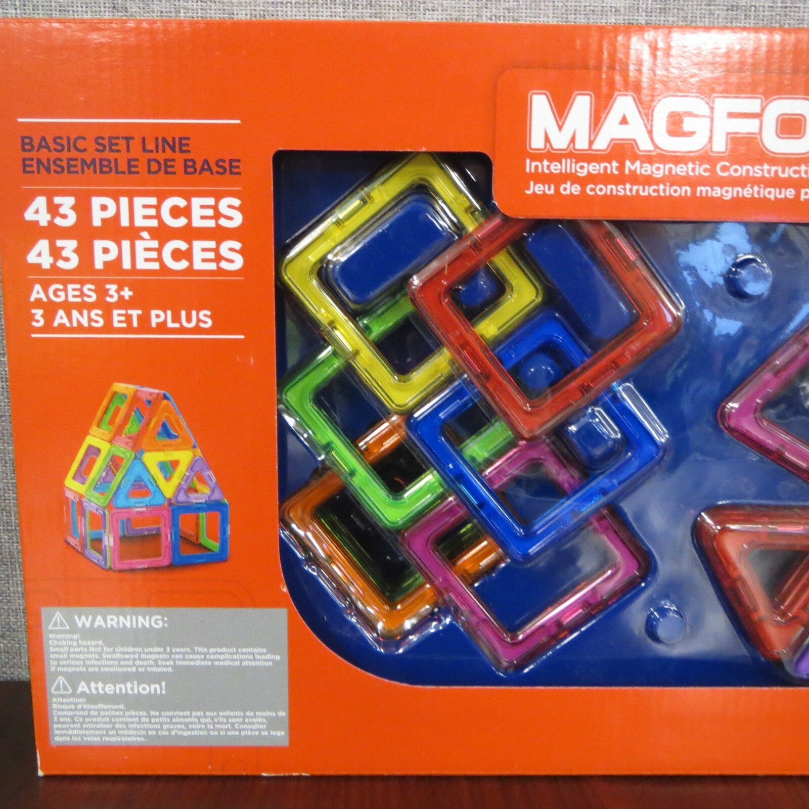 magformers 43 piece basic set