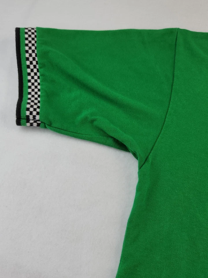 Polo Elite Bowlers Tour Logo Para Hombre Verde Talla Grande Foto 3 de 4