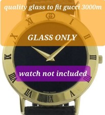 Watch Glass crystal fit Gucci men watch model 3000M  OR 3000.2.M  3001M 3001 M