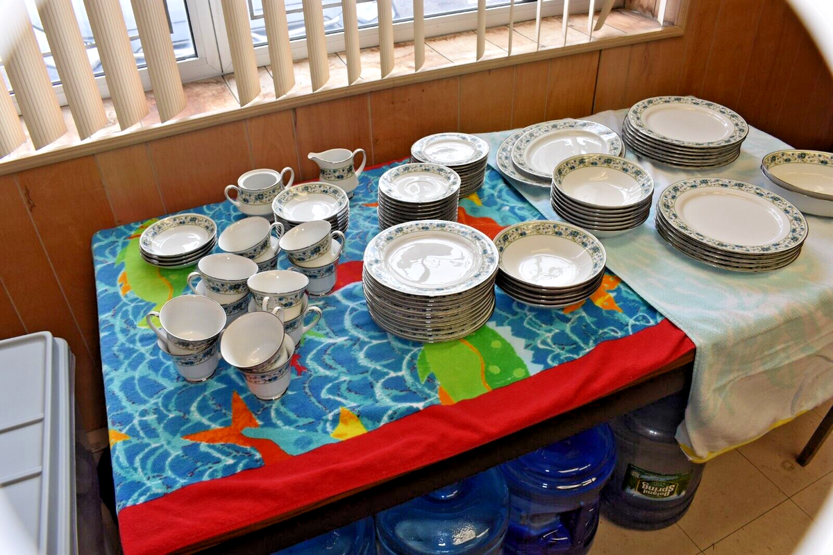 NORITAKE Japan 2157 SUE CHINA SET 90pcs. | eBay