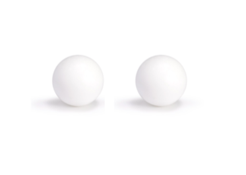 Bonzini 9 Balles De Liège Blanches Compétition Pour Baby-Foot