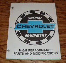 1970 1971 1972 Chevrolet High Performance Parts & Modifications Manual 70 71 72