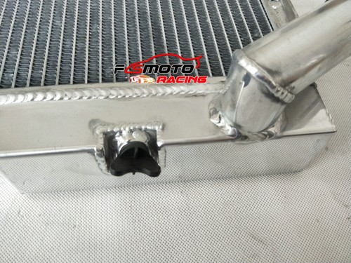 4 ROW For 1965-1971 Jeep CJ5 CJ6 DJ5 DJ6 Buick 225 V6 MT Aluminum Radiator+Fan - Foto 4 di 5