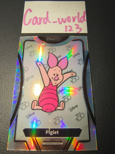 Piglet 2023 Kakawow Phantom Disney 100 Years of Wonder SILVER Holo #PD-I-53
