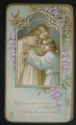 Ar 954 Prayer Card Holy Card Easter 1932