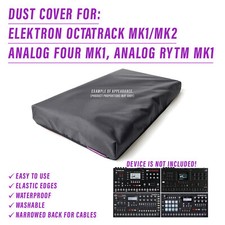 DUST COVER pour Elektron Octatrack (Mk1/Mk2) / Analog Four (Mk1) / Analog Rytm