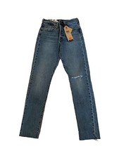 NWT Levi  s 501 High Rise Skinny Leg Women  s Denim Jeans 25 X30