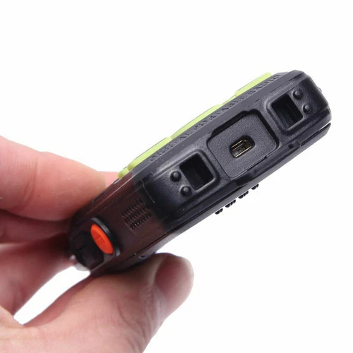 2 walkie talkie a lungo raggio BaoFeng BF-T1 radio bidirezionale UHF 400-470 MHHZ + cuffie - Foto 11 di 14