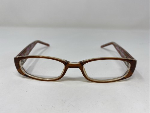 New Globe L4048-P BROWN 43-15-120 Plastic Full Rim Eyeglasses Frame 3268