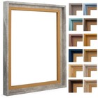 Schattenfugenrahmen Bilderrahmen für 20mm tiefe Leinwandbilder auf Keilrahmen