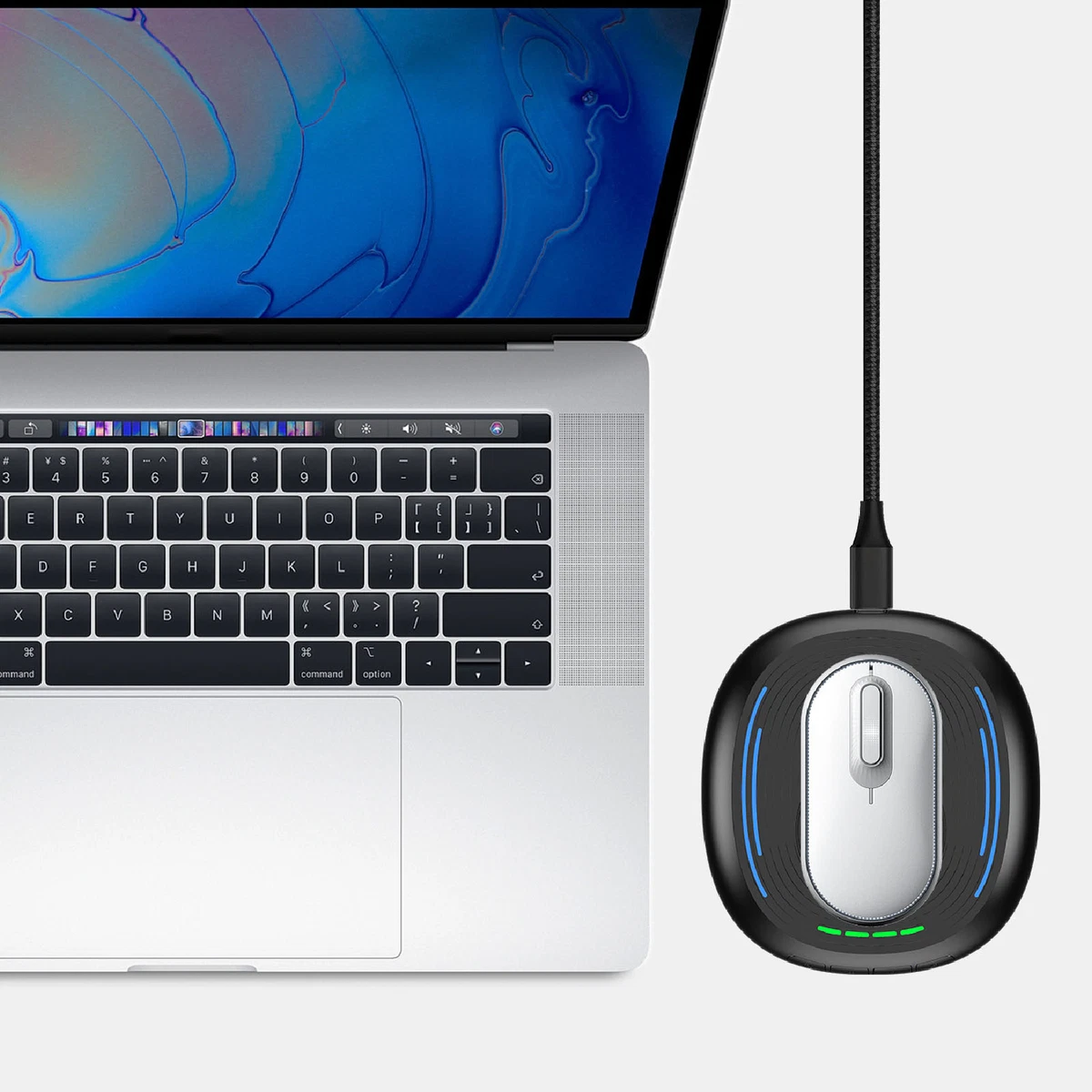 Undetectable Mouse Mover Adjustable Timing Silent Auto Mouse Mover LED Display