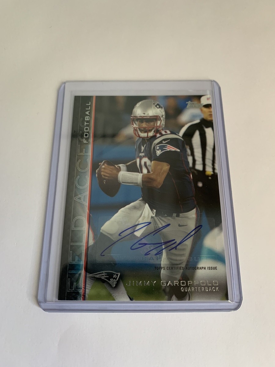 Jimmy Garoppolo 2015 Field Access Auto PATRIOTS | eBay
