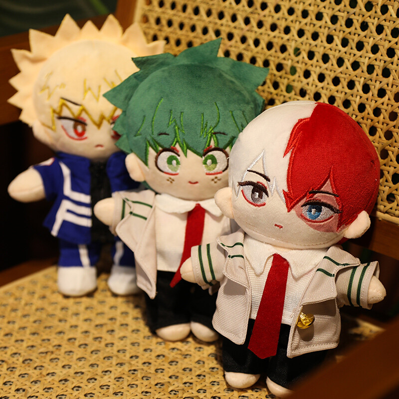 My Hero Academia Bakugou Katsuki Baby Plush Pendant Doll Stuffed Toy Moppet  Gift