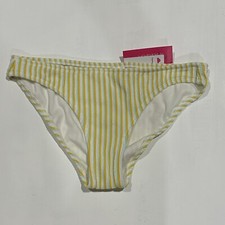 Juniors' Textured Cheeky Bikini Bottom - Xhilaration Multi Stripe Small 0-2