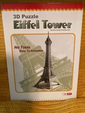 The Eiffel Tower - 3D Puzzle World  s Greatest Architecture, 470 x 230 mm  