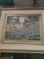 Marcello Savini painting born in 1928 by Ascoli Piceno