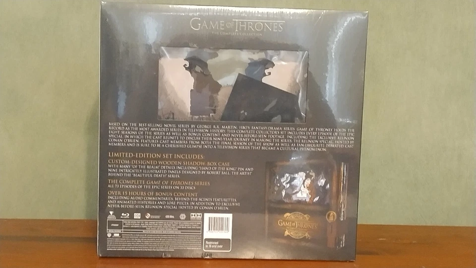 Game Of Thrones Complete Collection [LIMITED EDITION] Blu-ray. *BRAND NEW* - Image 3 of 4