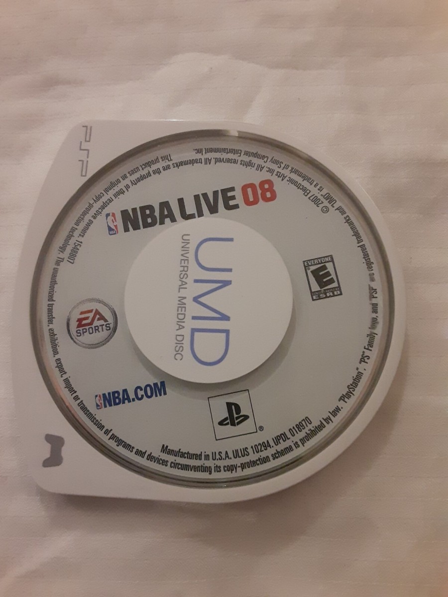 NBA Live 08 Sony For PSP GAME ONLY Light Scratches | eBay